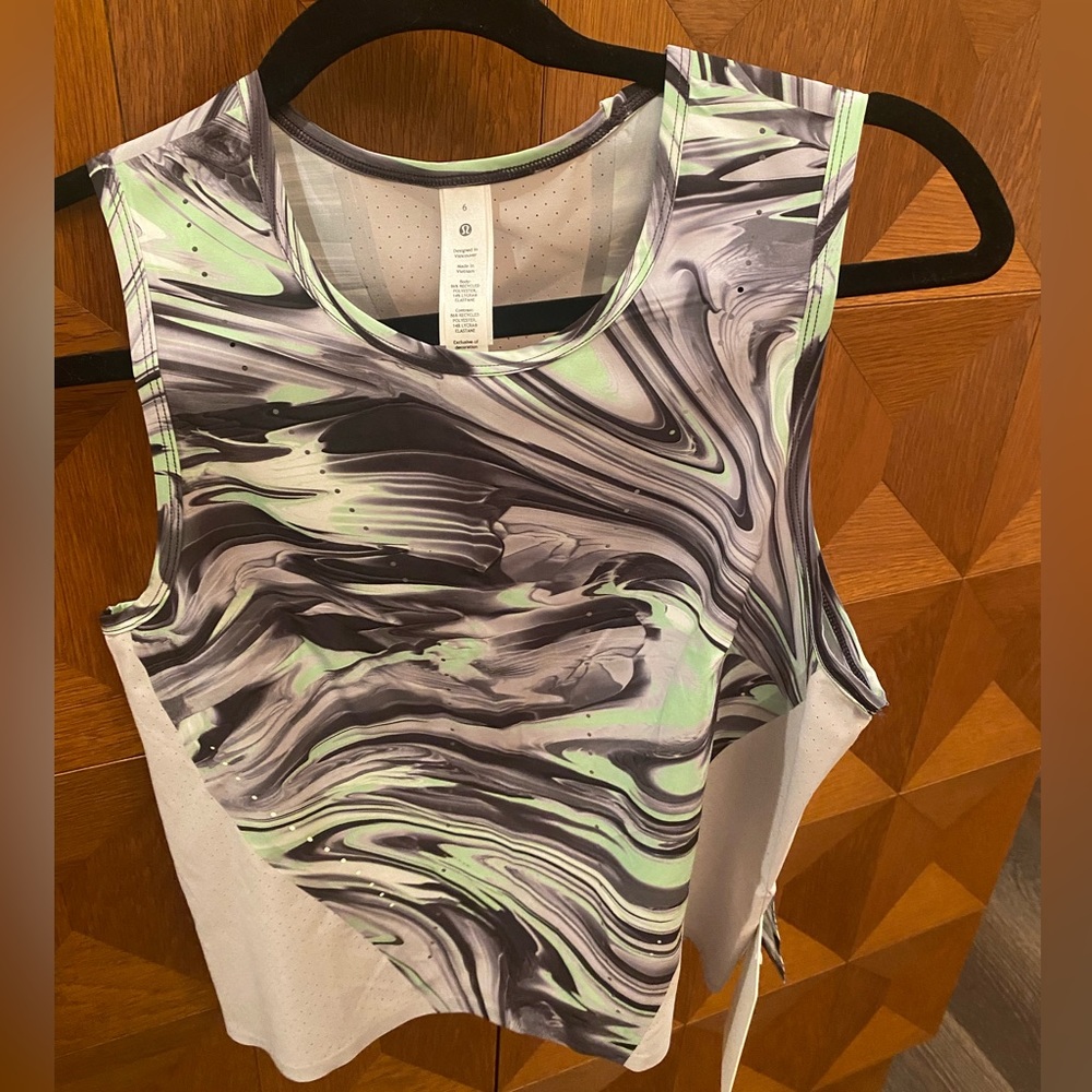 Lululemon Swift Ventilated Racerback Running Tank Top